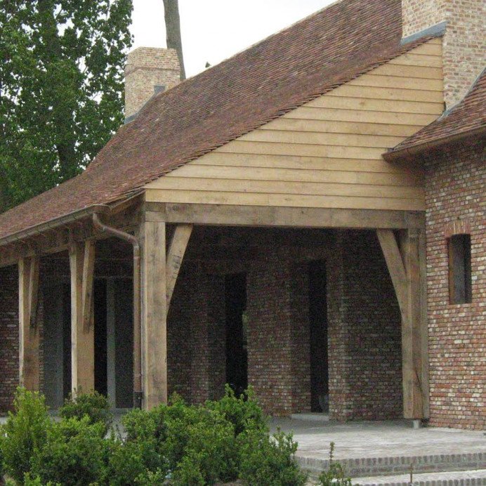 Daktimmerwerken Destelbergen, Oost-Vlaanderen