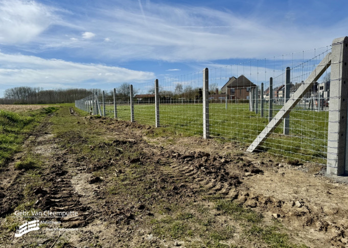 Tuin draad afsluiting Zottegem, Oost-Vlaanderen