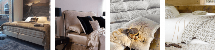 Hästens, Jensen, Victus, Vispring, Dauny, Christian Fischbacher, Lysdrap, Slabbinck