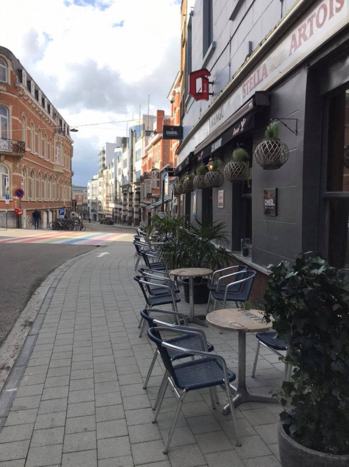Cafe met terras Leuven, Vlaams-Brabant