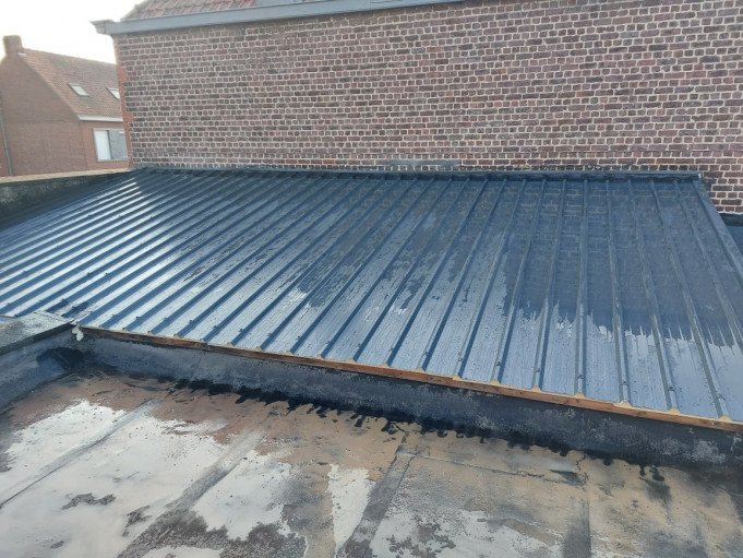 Plaatsen van nieuwe daken Torhout, West-Vlaanderen