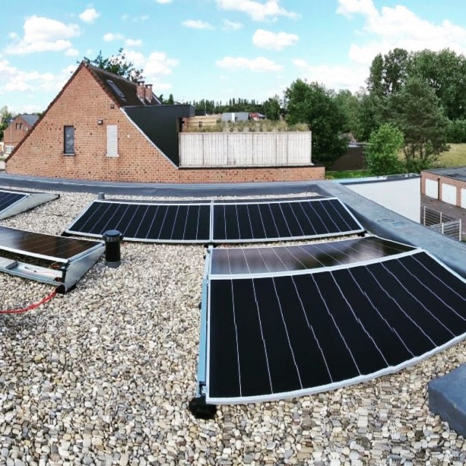 Installatie van zonnepanelen Herk-de-Stad, Limburg