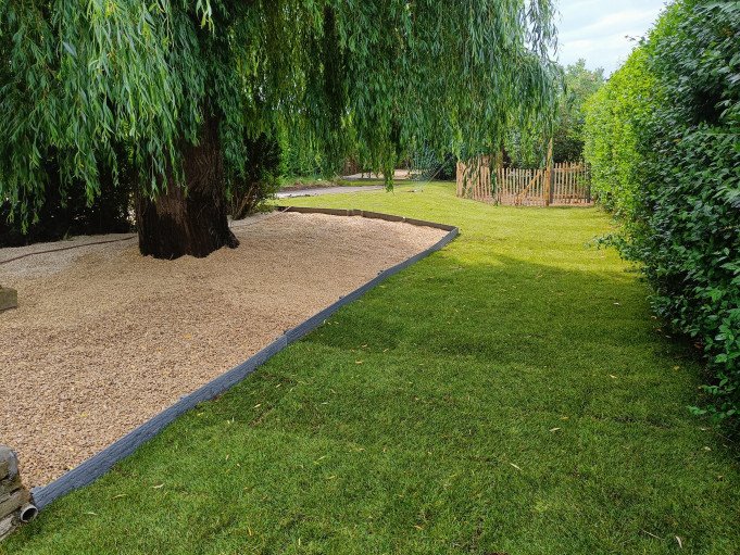 Renovatie in de tuin Alken, Limburg