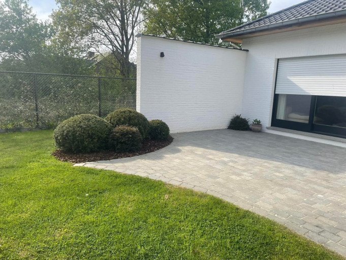 Aanleg terras Booischot, Antwerpen