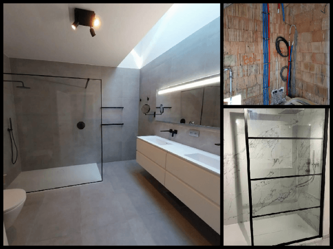 Badkamer laten vernieuwen Balen, Antwerpen