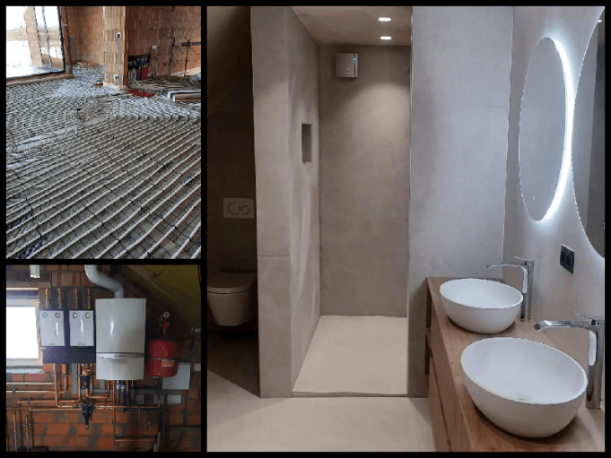 Installatie van vloerverwarming Balen, Antwerpen