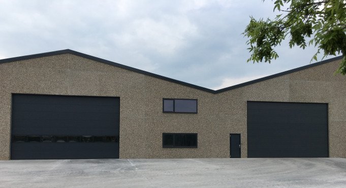 Plaatsen van sectionale poorten Oudenaarde, Oost-Vlaanderen