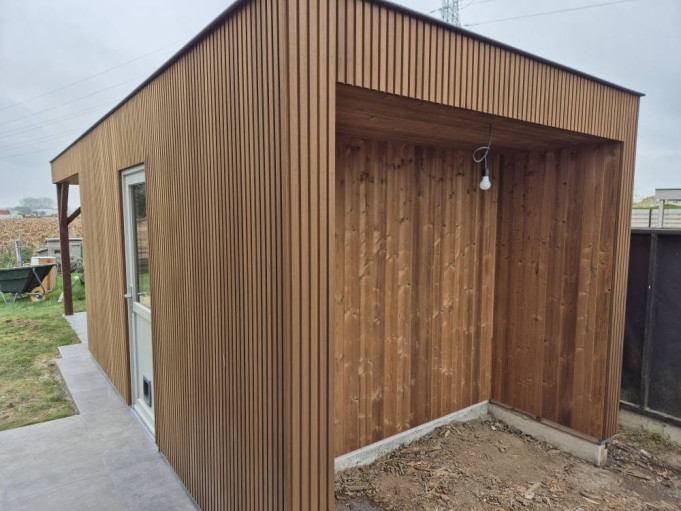 Tuinhuis laten plaatsen Harelbeke, West-Vlaanderen