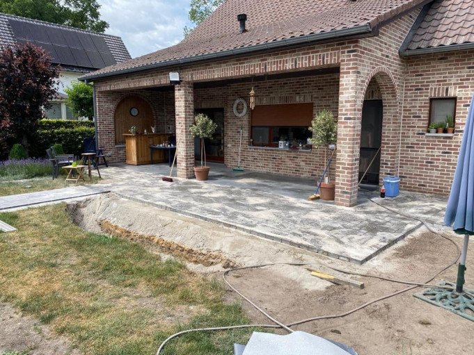 Grondwerken in de regio Maaseik, Limburg