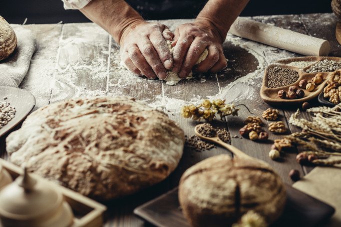 Bakkerij in buurt Brugge, West-Vlaanderen