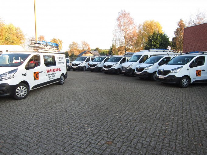 Schildersbedrijf voor grote panden Leopoldsburg, Limburg