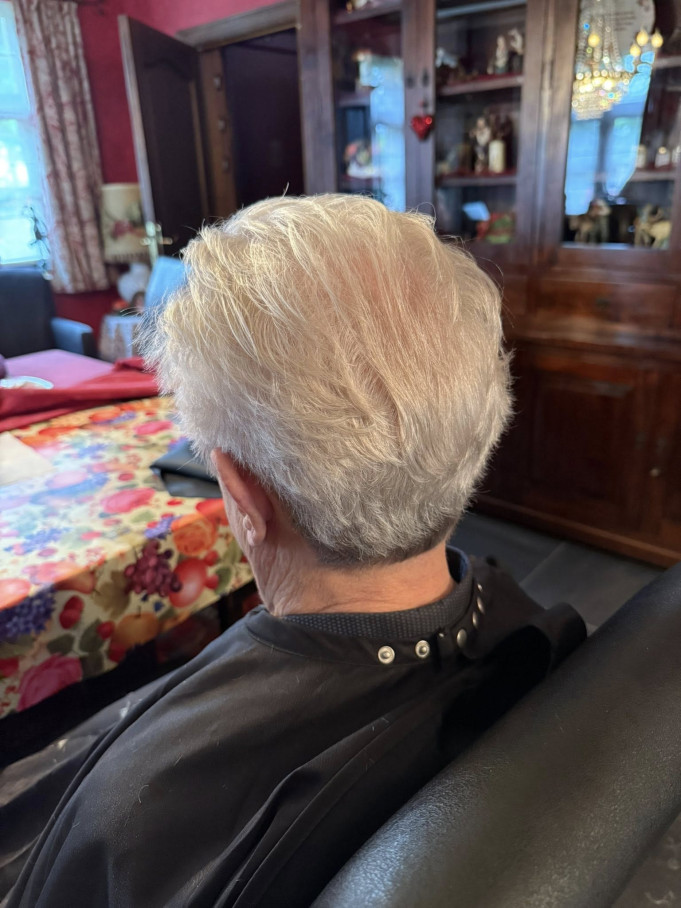 Herenkapsalon in de buurt Bottelare (Merelbeke-Melle), Oost-Vlaanderen