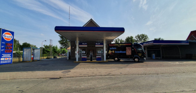 Tankstation in de buurt Sinaai-Waas, Oost-Vlaanderen